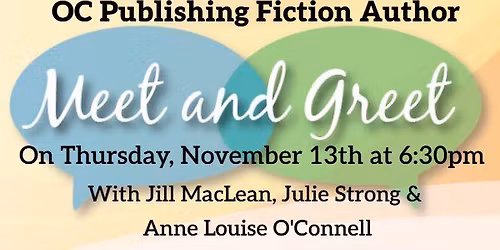 OC Publishing Fiction Author Meet and Greet