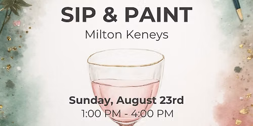 SIP & PAINT- Party Milton Keynes