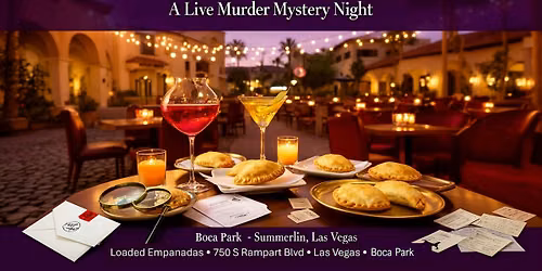 Clues & Cocktails - A Live M**der Mystery Night