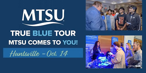 Meet MTSU in Huntsville!