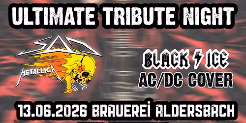 Black Ice (Acdc) & SAD (Metallica)