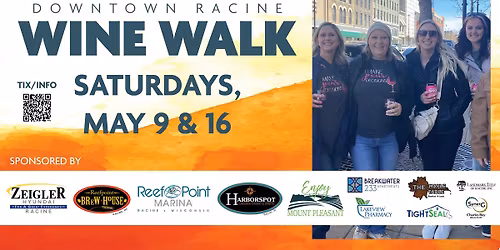 Downtown Racine Spring Wine Walks