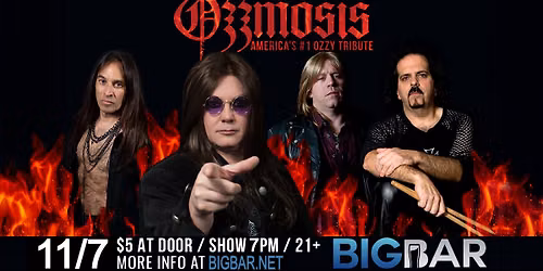 Ozzmosis - America's #1 Ozzy Osbourne Tribute at BIGBAR!