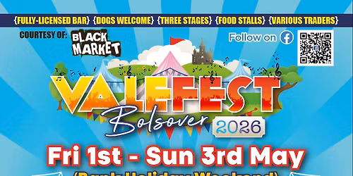 VALEFEST 2026 (Early May Bank Holiday Weekend)