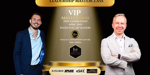Leadership Masterclass - 5 Speakers (Mosaic Convention Center)