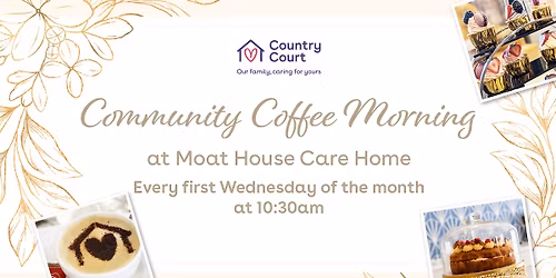 Community Coffee Mornings at Moat House Care Home
