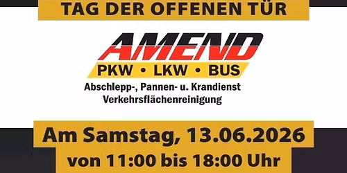 Tag der Offenen T\u00fcr bei Abschleppdienst Amend