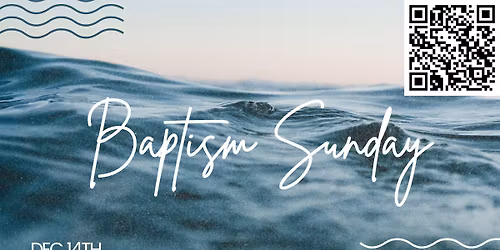 Baptism Sunday