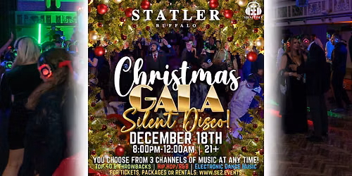 Christmas GALA Silent Disco at The Statler! - 12\/18\/26