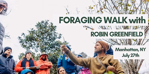 Foraging Walk with Robin Greenfield in Manhattan