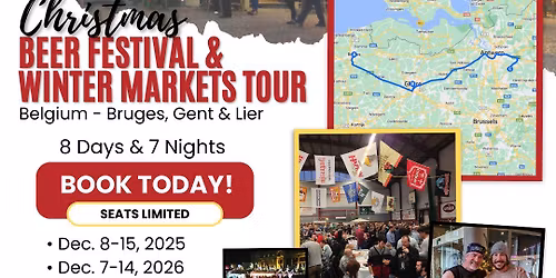 Christmas Beer Festival & Markets Tour