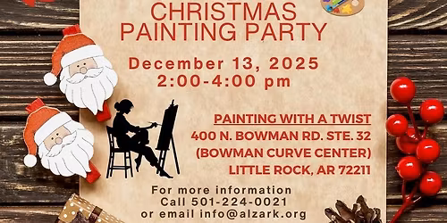 Caregiver Christmas Painting Party
