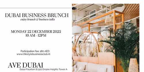 Dubai Business Brunch