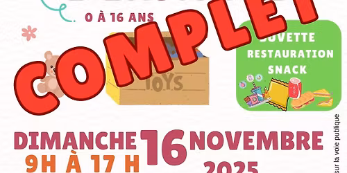 Brocante de l’enfance