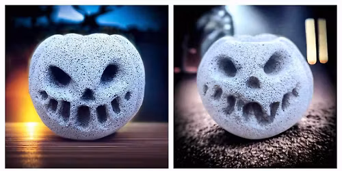 Alternative Stone Carving Workshop - Pumpkin Tea-light Holder