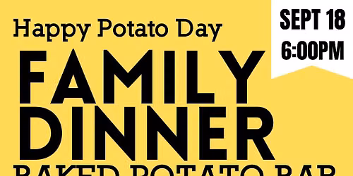 Family Dinner - Loaded Baked Potato Night
