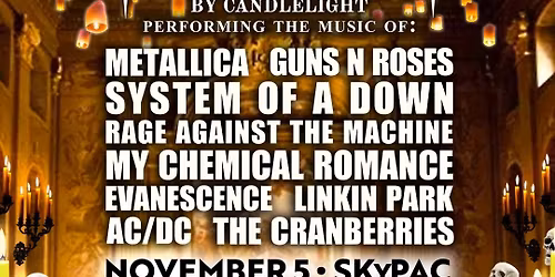 The Rock Orchestra By Candlelight