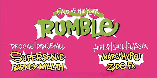 End of the year RUMBLE