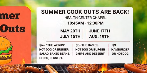 Sunrise Summer Cook Outs