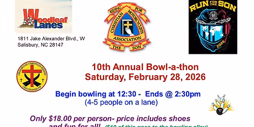 10th Annual Bowl-A-Thon for Run for the Son