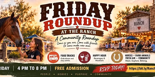 Friday Roundup at The Ranch