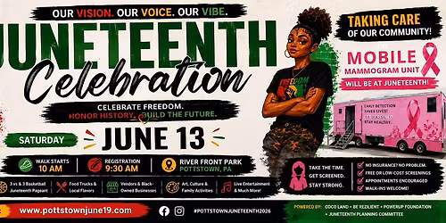 Pottstown Juneteenth Kidney & Heart Walk