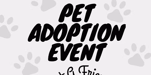 Pet Adoption Event!