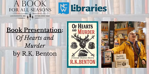 Book Presentation: Of Hearts and Murder by R.K. Benton