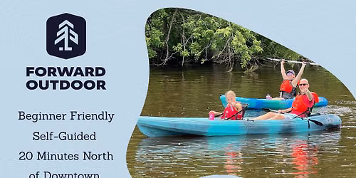 Scenic Milwaukee River Kayaking in Nature