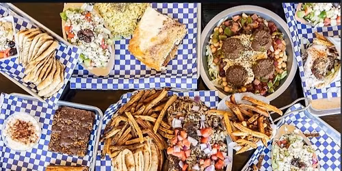 Think Greek food truck 