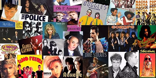 80's Music Bingo | Revel & Roll West