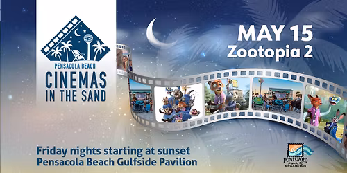 Cinemas in the Sand - Friday, May 15: "Zootopia 2"