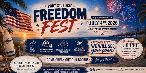 A Salty Beach Pop-Up: Freedomfest 250th Celebration \ud83c\uddfa\ud83c\uddf8\u2728