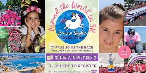 Joanna Sophia Fun Run\/Walk Around the World In 5k CYPRUS