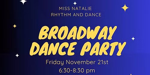 Broadway Dance Party!