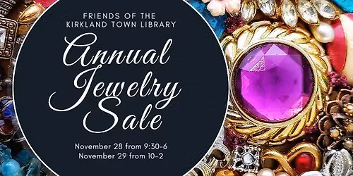Friends Annual Jewelry Sale