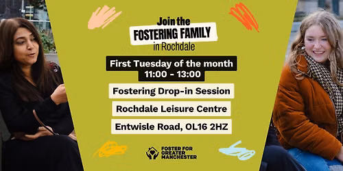 Rochdale Fostering Drop in Session at Rochdale Leisure Centre