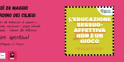 Workshop "L'educazione sessuo-affettiva NON \u00e8 un gioco!" 