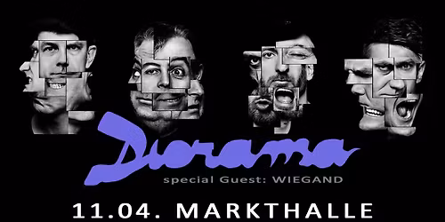 DIORAMA - a substitute for light on tour - Hamburg, Markthalle