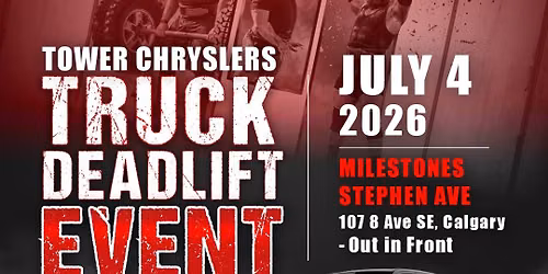 Western Canada's Strongest Man Competition