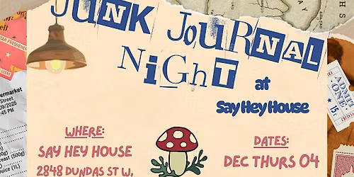 Junk Journal Night