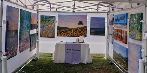 Louise Pigott Art @The 68th Mystic Outdoor Art Festival 