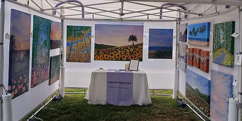 Louise Pigott Art @The 68th Mystic Outdoor Art Festival 