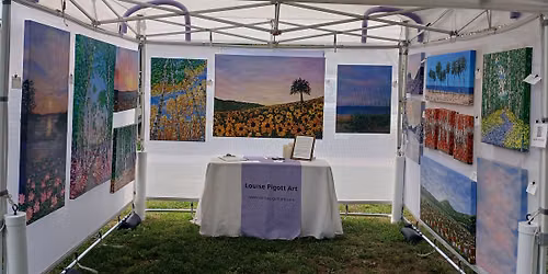 Louise Pigott Art @The 68th Mystic Outdoor Art Festival 