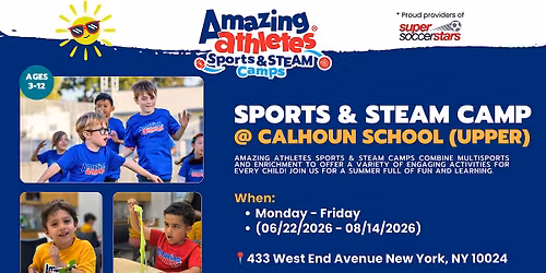 Sports & STEAM Summer Camp at Calhoun School