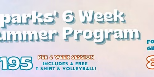 'Sparks' Ages 8-11 Training Program - Session 2
