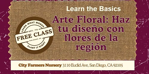 Arte Floral: Haz tu dise\u00f1o con flores de la regi\u00f3n \ud83d\udc90