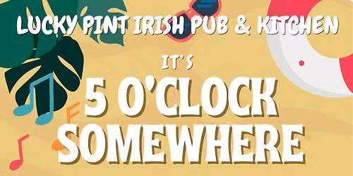5 O'Clock Somewhere KARAOKE! | @ Lucky's!