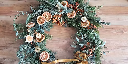 Seasonal Wreath Workshop with Gems & Stems