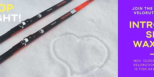 Shop Night: Intro to Ski Waxing